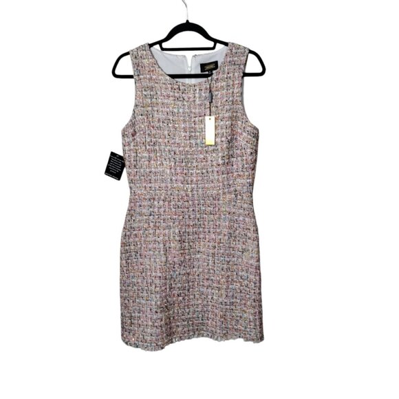 Alexia Admor Multicolor Tweed Dress - Picture 1 of 11